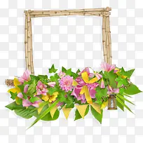 花卉边框-空若网 花卉边框-空若网