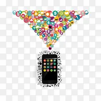 手机图标免抠下载-空若网 手机图标免抠下载-空若网