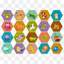 卡通动物图标-空若网 卡通动物图标-空若网