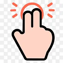点击小手指头触碰-空若网 点击小手指头触碰-空若网