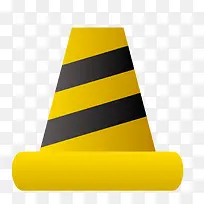 卡通扁平化路障设计-空若网 卡通扁平化路障设计-空若网