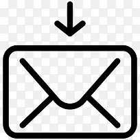 邮件收件箱图标-空若网 邮件收件箱图标-空若网