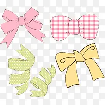 手绘蝴蝶结-空若网 手绘蝴蝶结-空若网