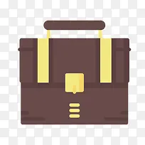 扁平化公文包PNG下载-空若网 扁平化公文包PNG下载-空若网