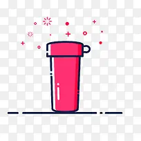 扁平化水杯PNG下载-空若网 扁平化水杯PNG下载-空若网