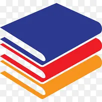 多彩简约书本-空若网 多彩简约书本-空若网