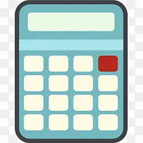 简约蓝色计算器-空若网 简约蓝色计算器-空若网