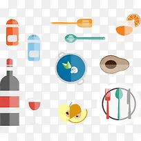 矢量食品图标-空若网 矢量食品图标-空若网