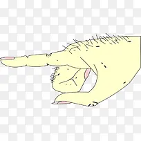 手绘长满汗毛的手-空若网 手绘长满汗毛的手-空若网