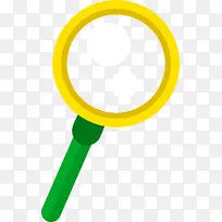 卡通简约扁平化放大镜-空若网 卡通简约扁平化放大镜-空若网