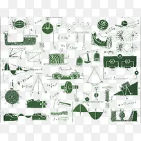 装饰数学教育函数曲线-空若网 装饰数学教育函数曲线-空若网