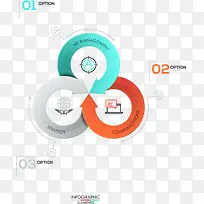 矢量三角形箭头图表-空若网 矢量三角形箭头图表-空若网