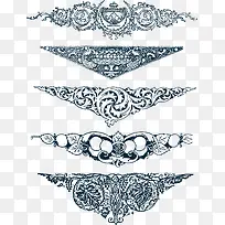 矢量三角形花纹-空若网 矢量三角形花纹-空若网