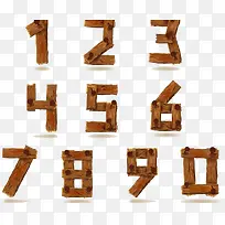 木板数字-空若网 木板数字-空若网