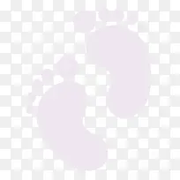 手绘脚丫矢量图-空若网 手绘脚丫矢量图-空若网