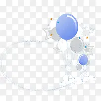 卡通手绘气球线条-空若网 卡通手绘气球线条-空若网