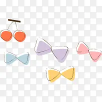 卡通蝴蝶结-空若网 卡通蝴蝶结-空若网