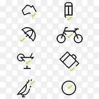 创意线条图标-空若网 创意线条图标-空若网