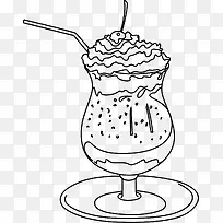 手绘简约杯子-空若网 手绘简约杯子-空若网