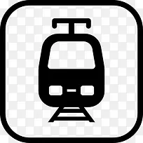 电车站的标签图标-空若网 电车站的标签图标-空若网