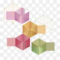 四彩六边形-空若网 四彩六边形-空若网