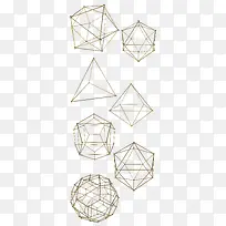 简笔线条六边形三角形-空若网 简笔线条六边形三角形-空若网