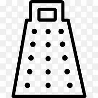 金属的奶酪刨丝器图标-空若网 金属的奶酪刨丝器图标-空若网