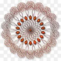 花瓣中心对称素材-空若网 花瓣中心对称素材-空若网