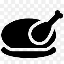 烧烤鸡图标-空若网 烧烤鸡图标-空若网