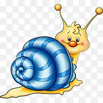 手绘卡通蜗牛-空若网 手绘卡通蜗牛-空若网