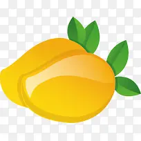 卡通芒果png矢量素材-空若网 卡通芒果png矢量素材-空若网