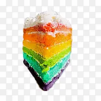 七彩蛋糕素材图片-空若网 七彩蛋糕素材图片-空若网