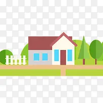 扁平化建筑物风景设计-空若网 扁平化建筑物风景设计-空若网