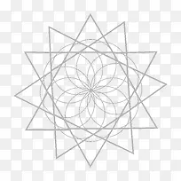 矢量线条三角形圆形-空若网 矢量线条三角形圆形-空若网