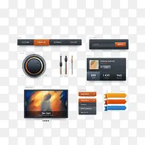 UI�زĿؼ�PSDͼƬ-������