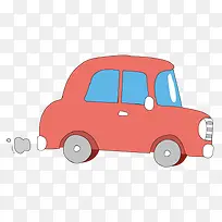 粉色卡通汽车-空若网 粉色卡通汽车-空若网