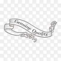 手绘灰色丝带条幅-空若网 手绘灰色丝带条幅-空若网