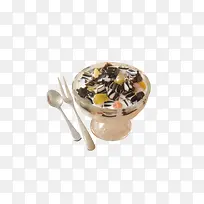 玻璃杯装烧仙草图形设计-空若网 玻璃杯装烧仙草图形设计-空若网