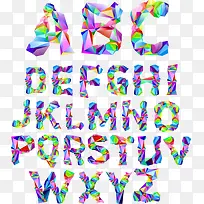 多彩字母-空若网 多彩字母-空若网