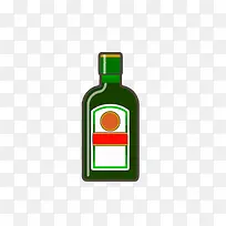 酒瓶矢量图下载-空若网 酒瓶矢量图下载-空若网