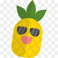 夏季帅气橙色菠萝-空若网 夏季帅气橙色菠萝-空若网