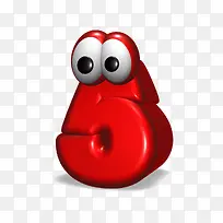 红色数字5-空若网 红色数字5-空若网