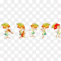 卡通手绘素材-空若网 卡通手绘素材-空若网