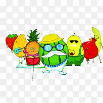 卡通水果人物-空若网 卡通水果人物-空若网