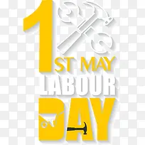 五一劳动节多彩艺术字-空若网 五一劳动节多彩艺术字-空若网