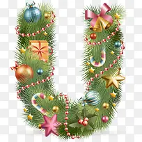 圣诞节创意艺术字-空若网 圣诞节创意艺术字-空若网