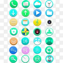 安卓自带系统图标集合-空若网 安卓自带系统图标集合-空若网