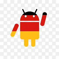 红黄色安卓小人-空若网 红黄色安卓小人-空若网