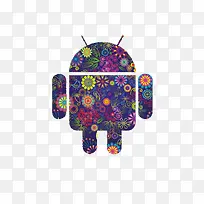 花纹安卓小人-空若网 花纹安卓小人-空若网