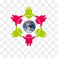 保护地球安卓小人-空若网 保护地球安卓小人-空若网